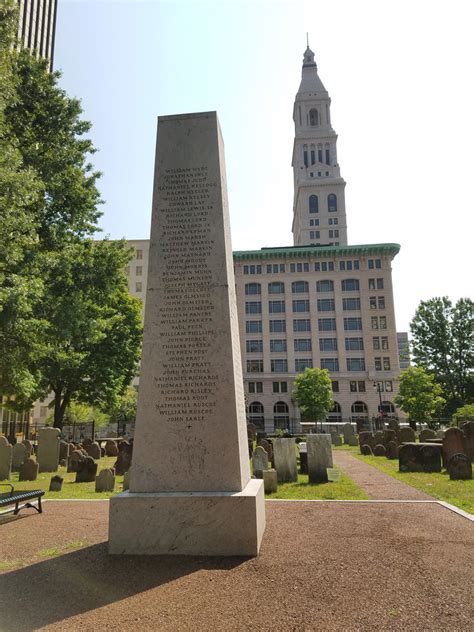 Founders Of Hartford Monument West Face