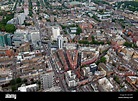 Aerial view of Edgware Road London Stock Photo - Alamy