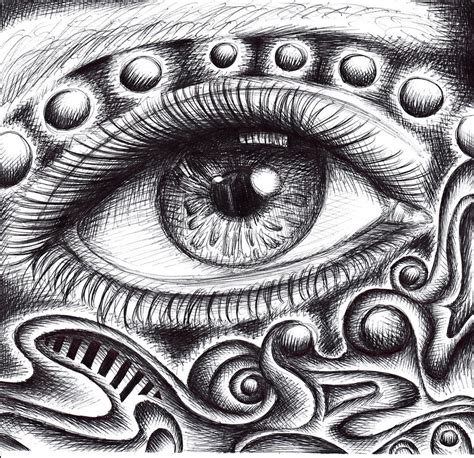 Psychedelic Eye By Chibikelzafox On Deviantart