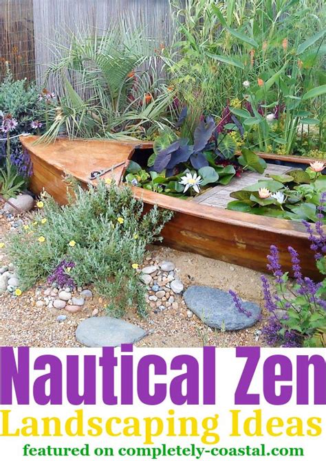 Add a tea light vase for. Coastal Beach Zen Garden Landscaping Ideas for a Seaside Experience, No Matter Where you Live ...