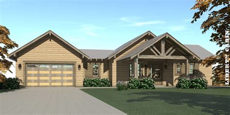 Rustic 3 Bedroom Home With Walkout Basement Tyree House Plans