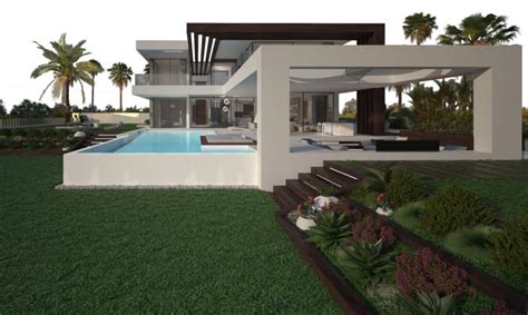 Seaview Villa Concept In Estepona Spain With Panoramic View