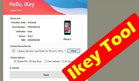 IKey Tools Bypass ICloud Lock IKey Prime ICloud Removal Tool EASY FLASHING