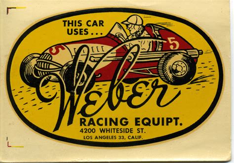 Vintage Hot Rod Decals The Jalopy Journal The Jalopy Journal