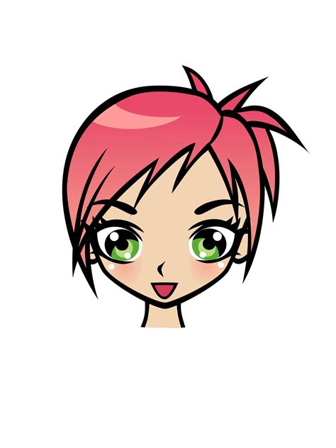 If you use programs on pc, could you recommend apps to draw digital art and. Cute Clipart: 20 Free High Resolution Cute Manga Girls Cartoon Clip Art