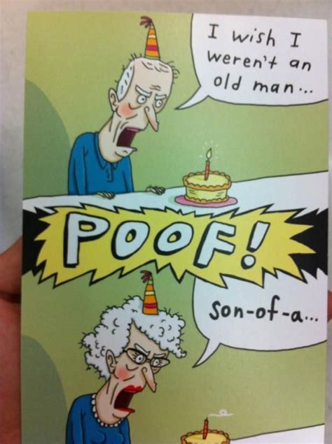 Be Careful What You Wish For Funny Birthday Cards Funny Happy