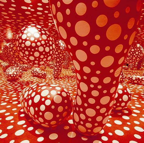 Yayoi Kusama Well Known For Her Use Of Dense Patterns Of Polka Dots Is One Of The Most