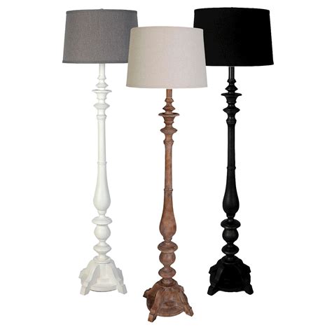 Shop for tree floor lamp online at target. Threshold Washed Wood Double Socket Floor Lamp : Target ...