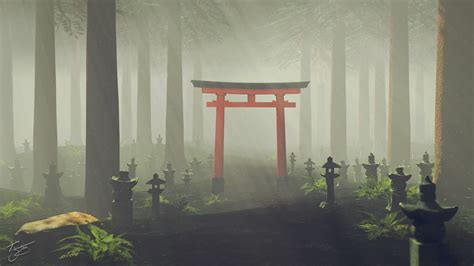 Tom Gates Sacred Japanese Forest