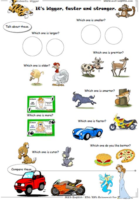 Talking Worksheets Speaking Practice