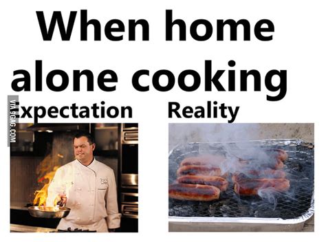 me cooking expectation vs reality 9gag