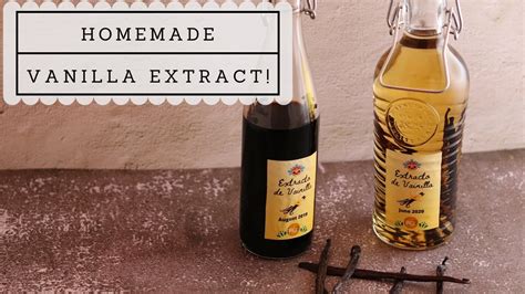 How To Make Homemade Vanilla Extract Youtube
