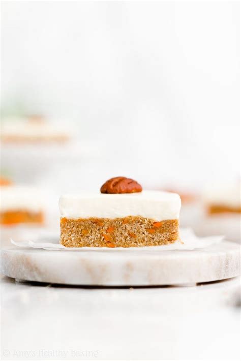 Two french almond cakes, gluten free, vegan, low carb, low sugar, healthy dessert, protein snack. Healthy Carrot Cake Cookie Bars - only 78 calories ...
