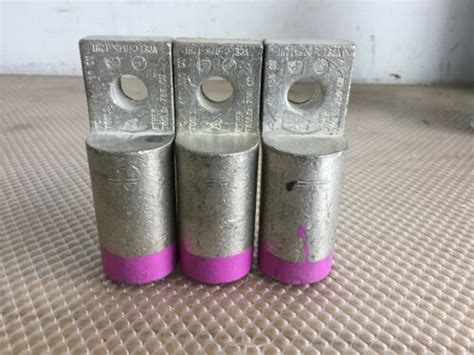 Hubbell Vcelc 075 750 Mcm Crimp Style Lugs Lot Of 3 Ebay