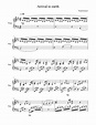 Arrival to earth Sheet music for Piano (Solo) | Musescore.com