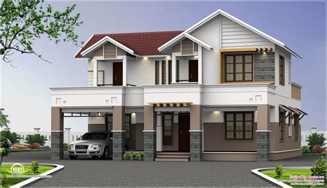 2500 Sqfeet Two Storey House Elevation House Design Plans