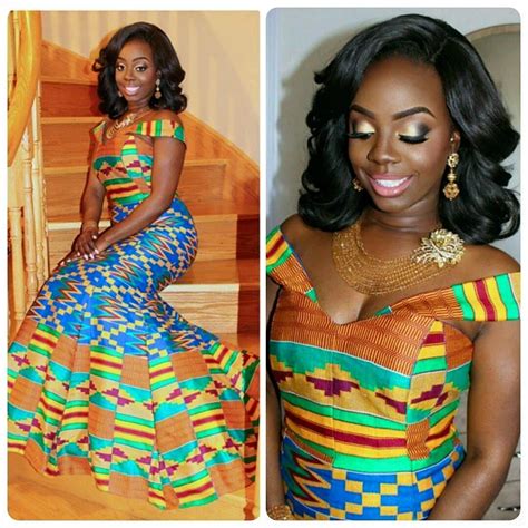 I Do Ghana Bellabei Was The Perfect Kente Princess African Print