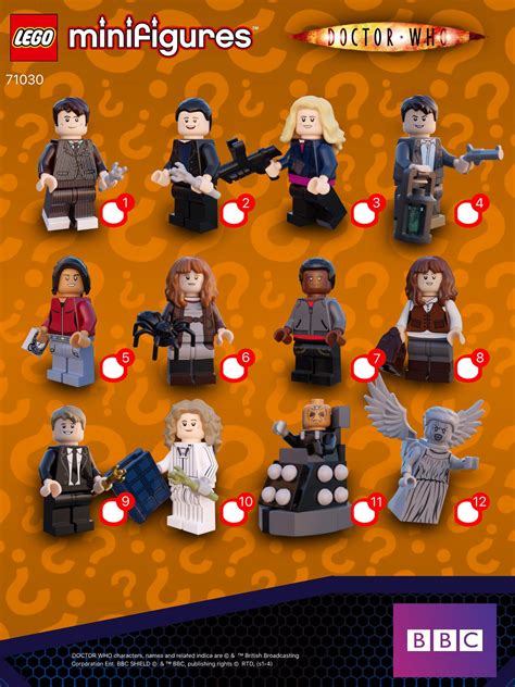 Doctor Who Custom Cmf Lego