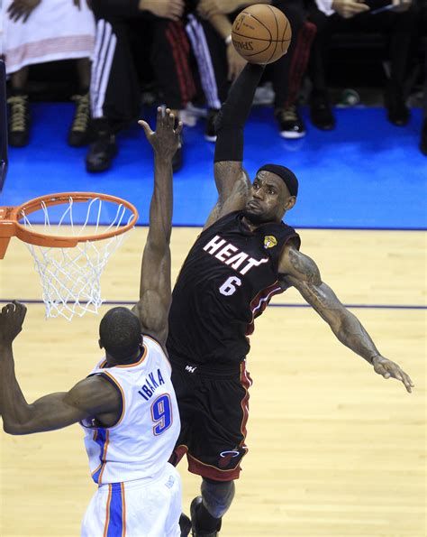 James Miami Heat Survive Thunder Rally For 100 96 Win The Blade