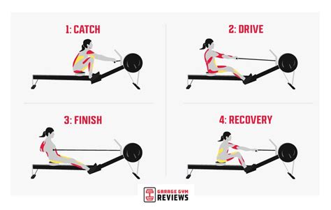 How To Row Properly On Rowing Machine Tutorial Pics