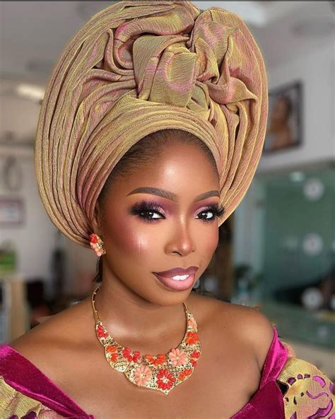 Latest trending Gele styles for Nigerian weddings MÉLÒDÝ JACÒB