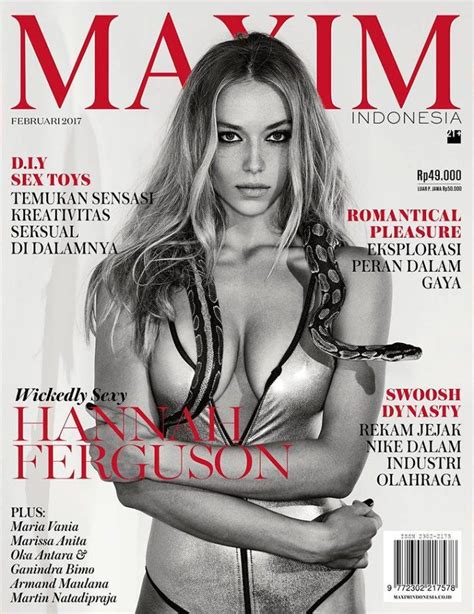 Hannah Ferguson By Gilles Bensimon For Maxim Indonesia February 2017