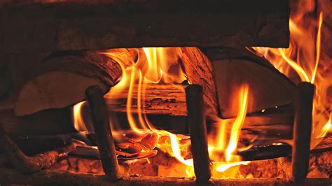 Room Fireplace Winter Wallpapers Wallpaper Cave