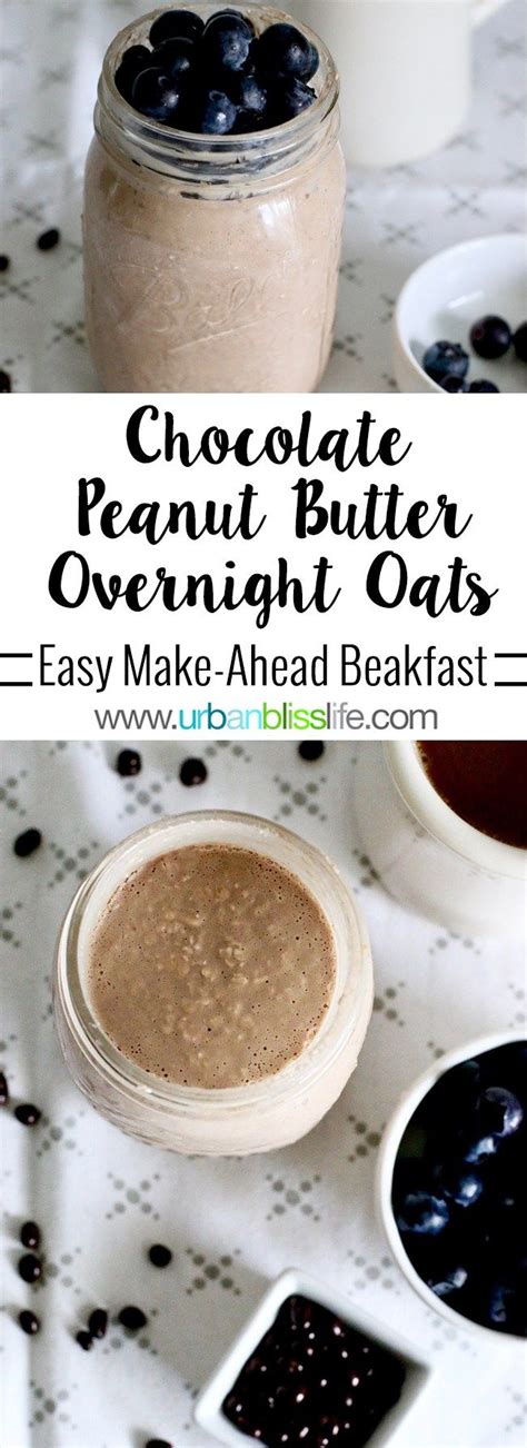 ♡ ww healthy pumpkin overnight oats recipe. Chocolate Peanut Butter Overnight Oats | Recipe | Peanut butter overnight oats, Chocolate peanut ...