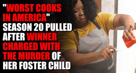Worst Cooks In America Season 20 Pulled Winner Charged With Murder