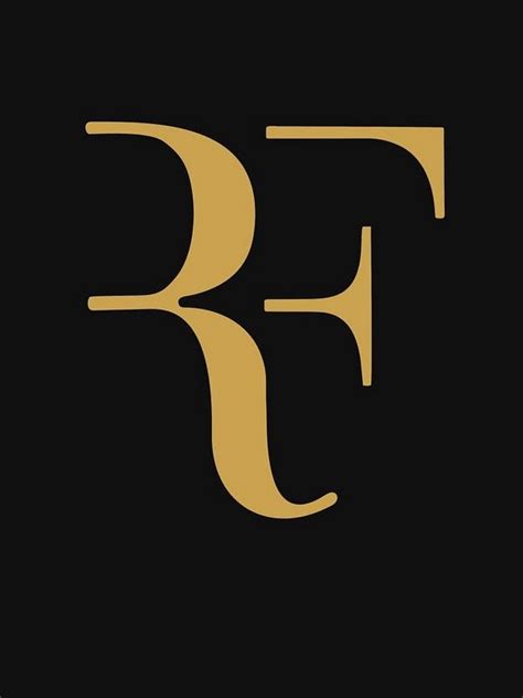 The above logo design and the artwork you are about to download is the intellectual property of the copyright and/or trademark holder and is offered to you as a convenience for lawful use with. Roger Federer gold, a t-shirt by penyox23 at | Carte de ...
