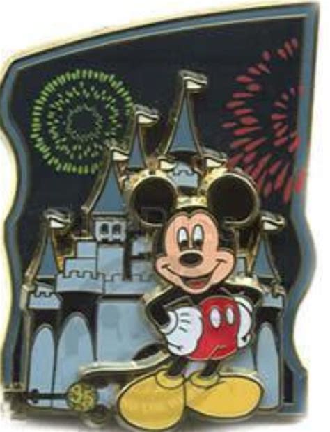 Disney Pin 54462 Wdw Passholder Exclusive Magic Kingdom 2007 Mickey