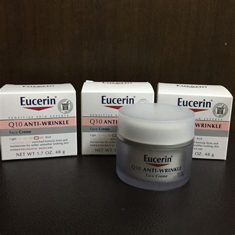 Eucerin Q10 Anti Wrinkle Face Cream 48g Shopee Thailand