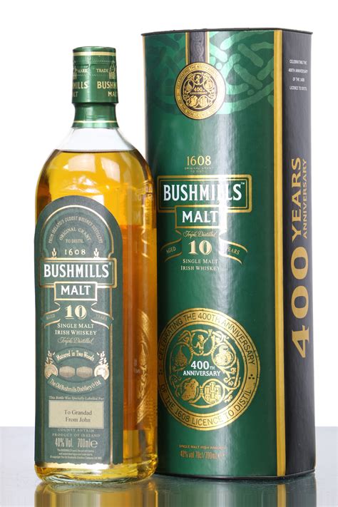 Bushmills 10 Years Old Double Wood 400 Years Anniversary Just