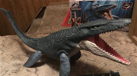 Jurassic World Fallen Kingdom Mosasaurus Toy Review Youtube