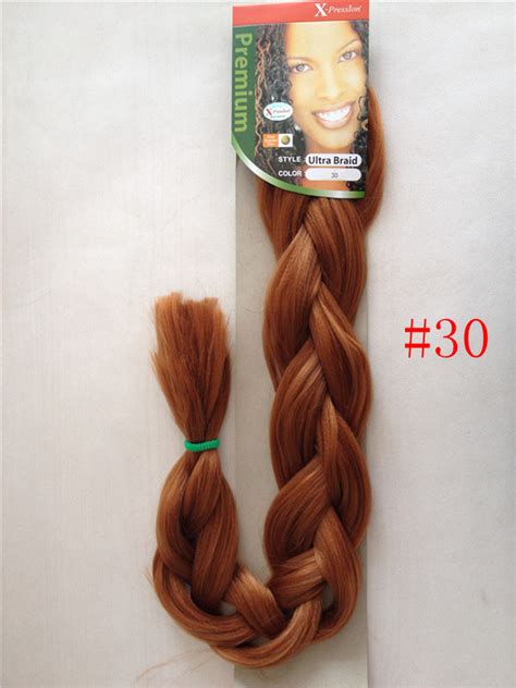 You can also wear this look during festival season if you're not into any of the other popular braided styles, that include funky accessories and flower crowns. x-pression rich braid color 30 - Fiducia African Shop