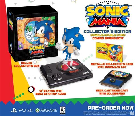 La Edición Para Coleccionistas De Sonic Mania Llegará A Europa Gamerzone