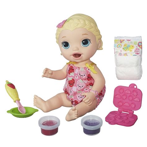 Baby Alive Super Snacks Snackin Lily Blonde Girl Doll Outfit