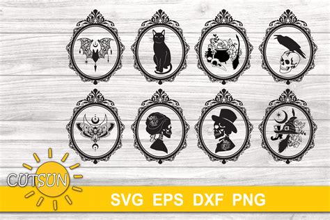 Halloween SVG Bundle | Gothic SVG bundle 16 designs (917198) | Cut