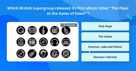 Which British Supergroup Released Trivia Questions Quizzclub