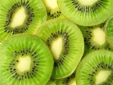 Green Fuzzy Fruit Now At The Market Food