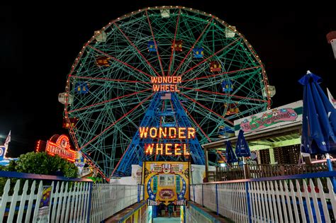 Photos See Coney Islands Historic Wonder Wheel Get Ready