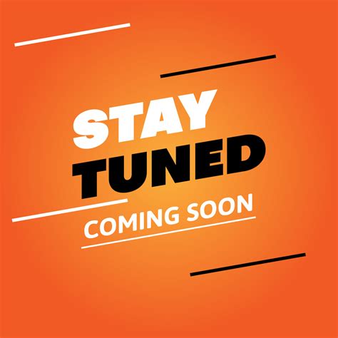 stay tuned coming soon banner background 3675752 Vector Art at Vecteezy
