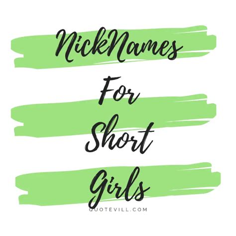 120 Cute And Playful Nicknames For Short Girls