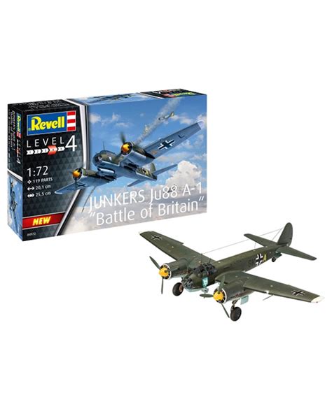 172 Junkers Ju 88 A 1 04972 Model Kits Plastic Model Kits