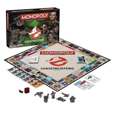 Monopoly Ghostbusters Edition Board Games Ages 8