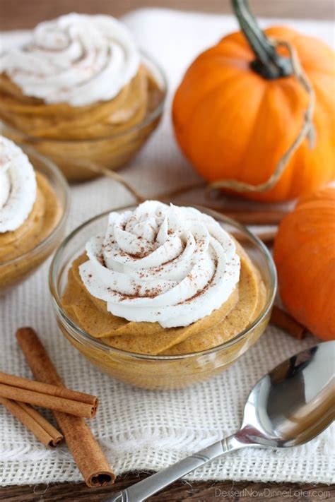 Family members with dairy allergies don't have to miss out on the dessert course with this pumpkin pie recipe. Pumpkin Mousse | Healthy Ideas for Kids