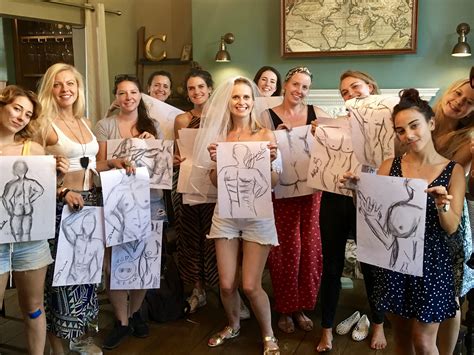 Book Directly With The Model Hen Party Life Drawing