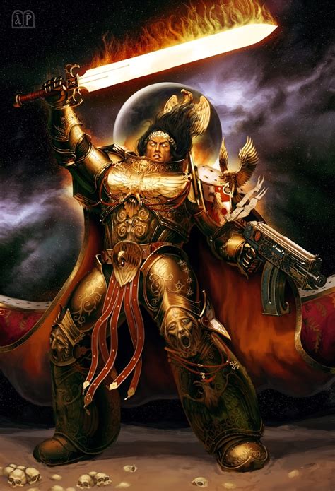 Emperor Of Mankind Rwarhammer40k