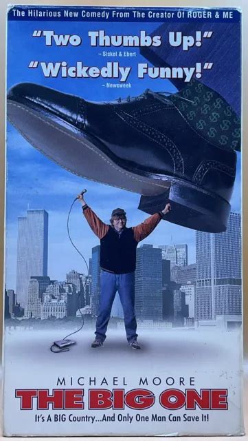 The Big One Vhs 1998 Michael Moore Buy 2 Get 1 Free 379 Picclick
