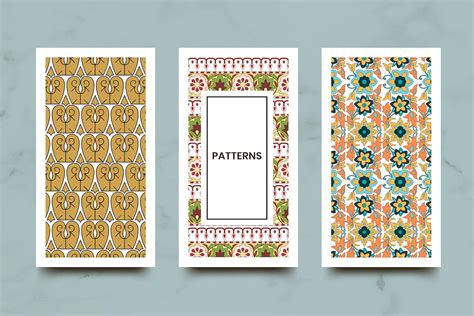 Indian Pattern Designs Free Seamless Vector Illustration And Png